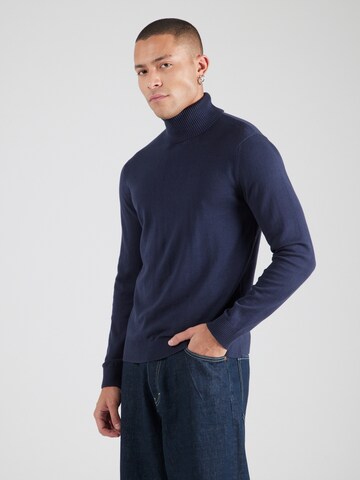 Pull-over 'SLHRKRIS' SELECTED HOMME en bleu : devant