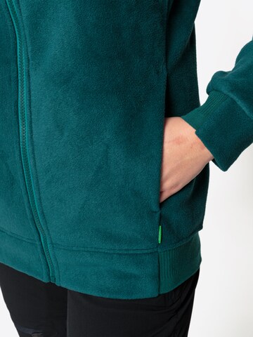 VAUDE Athletic Fleece Jacket 'Neyland' in Green