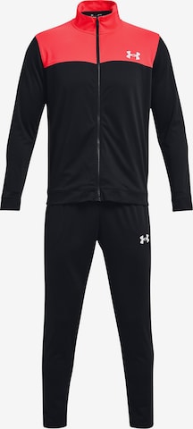 UNDER ARMOUR Trainingspak in Zwart: voorkant