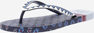 Pepe Jeans Žabky 'RAKE DANI' - námořnická modř / královská modrá / bílá, Produkt