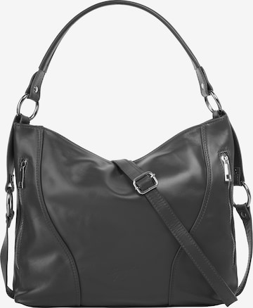 Samantha Look Handbag in Grey: front