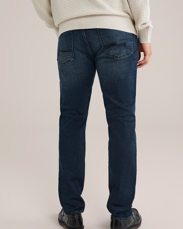WE Fashion Slimfit Jeans in Blauw