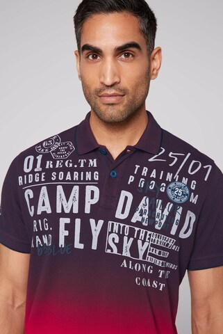 CAMP DAVID Shirt in Red