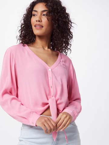 Camicia da donna 'Dylane' di ABOUT YOU in rosa: frontale