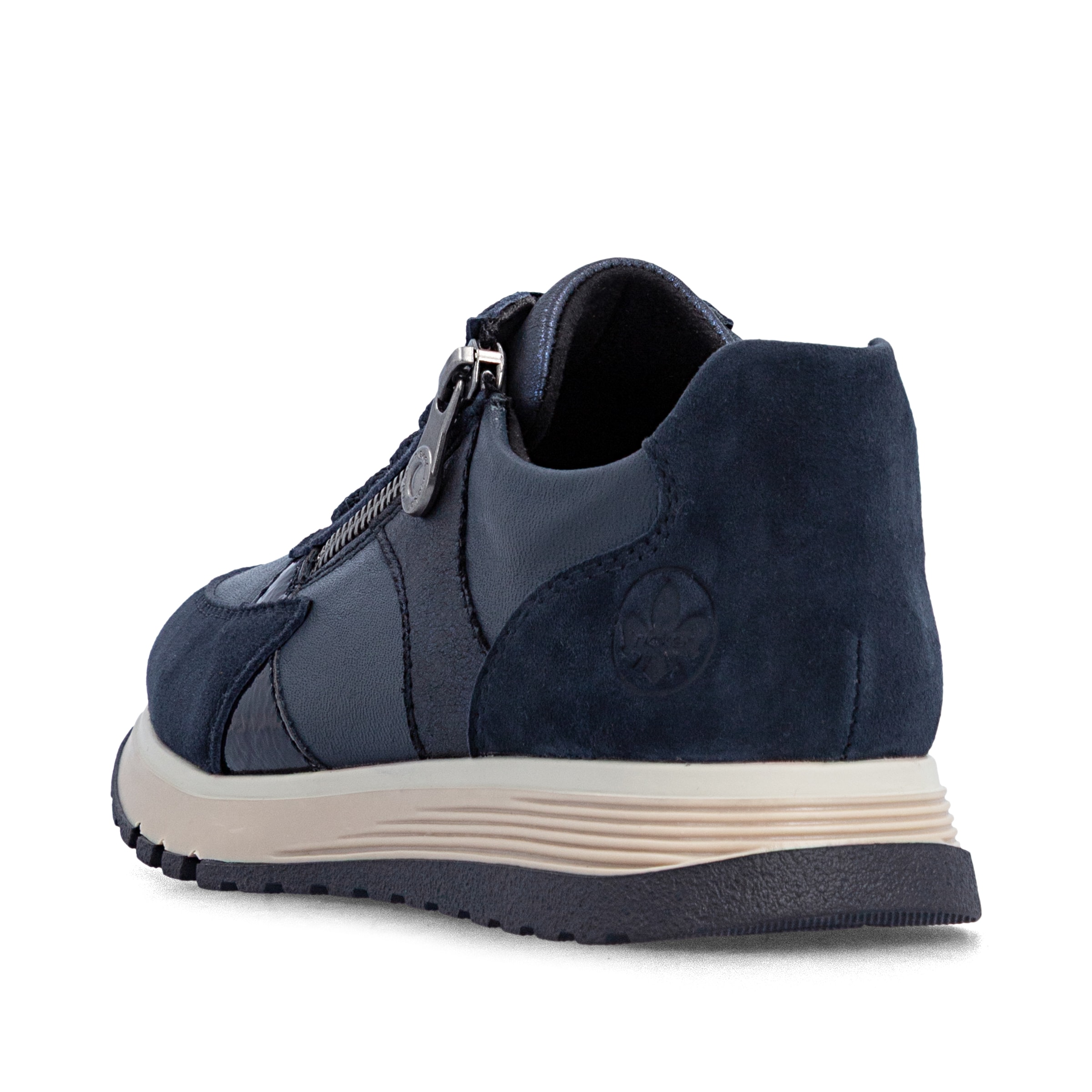 Baskets basses Rieker en bleu