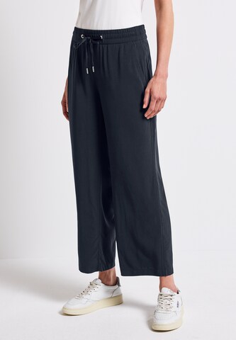 STREET ONE Loose fit Pants in Blue: front