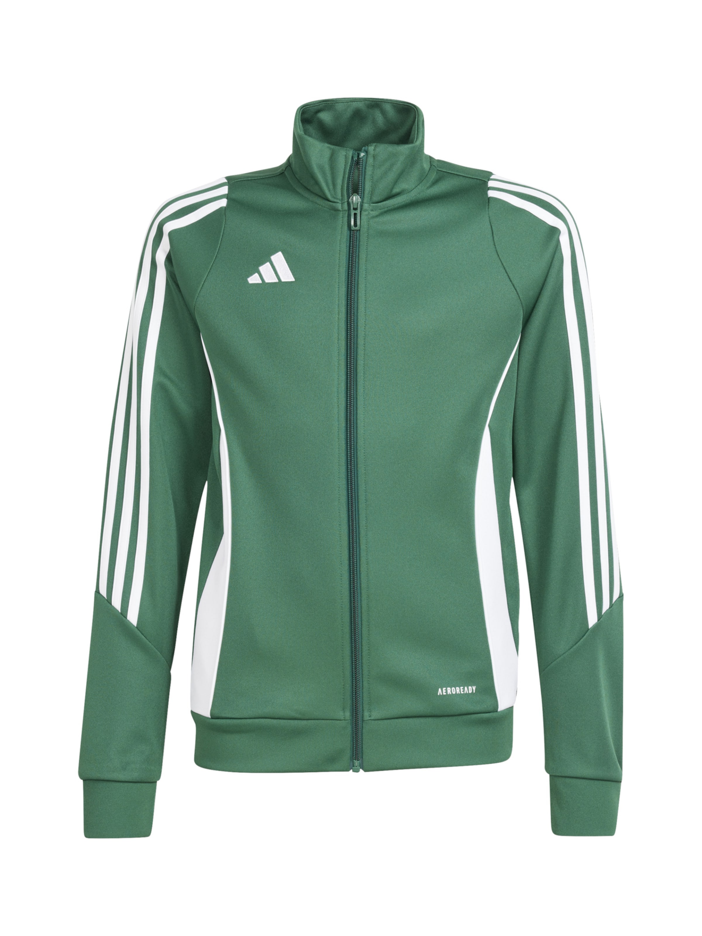 ADIDAS PERFORMANCE Athletic Jacket in Green: front