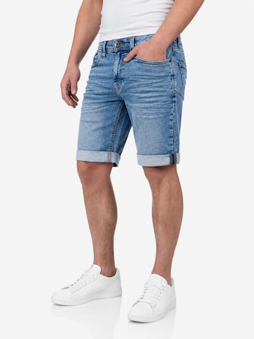 Pantalon FALKENSTEJN en bleu : devant