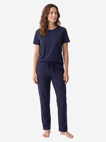 SCHIESSER Pajama 'Mix & Relax' in Blue