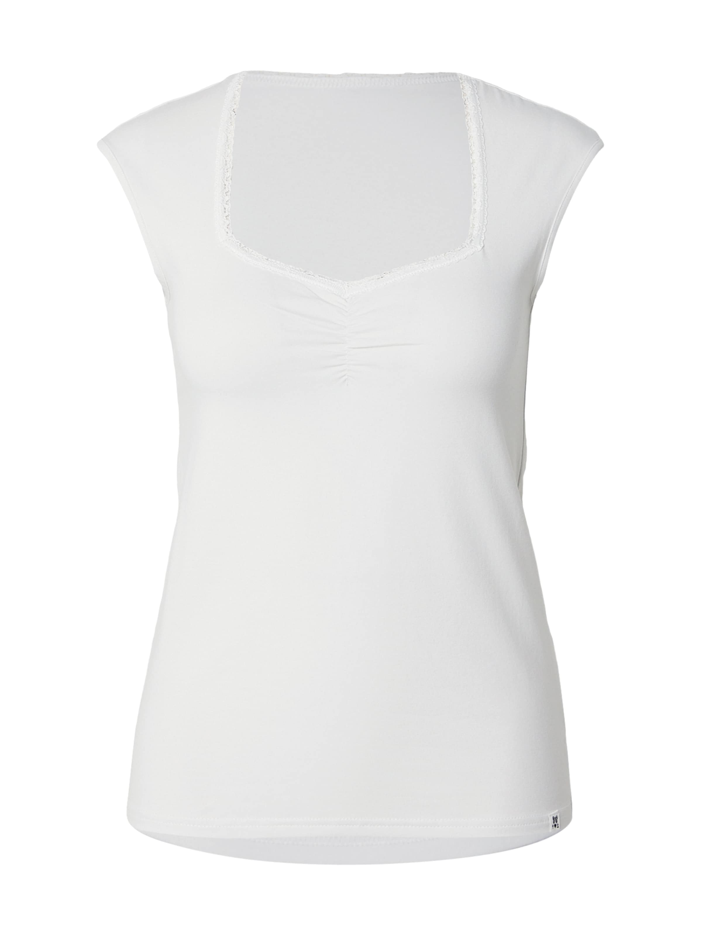 Top 'Let Romance Rule' di Blutsgeschwister in bianco: frontale