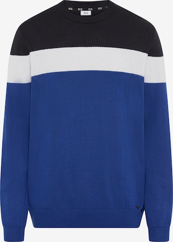 H.I.S Sweater in Blue: front