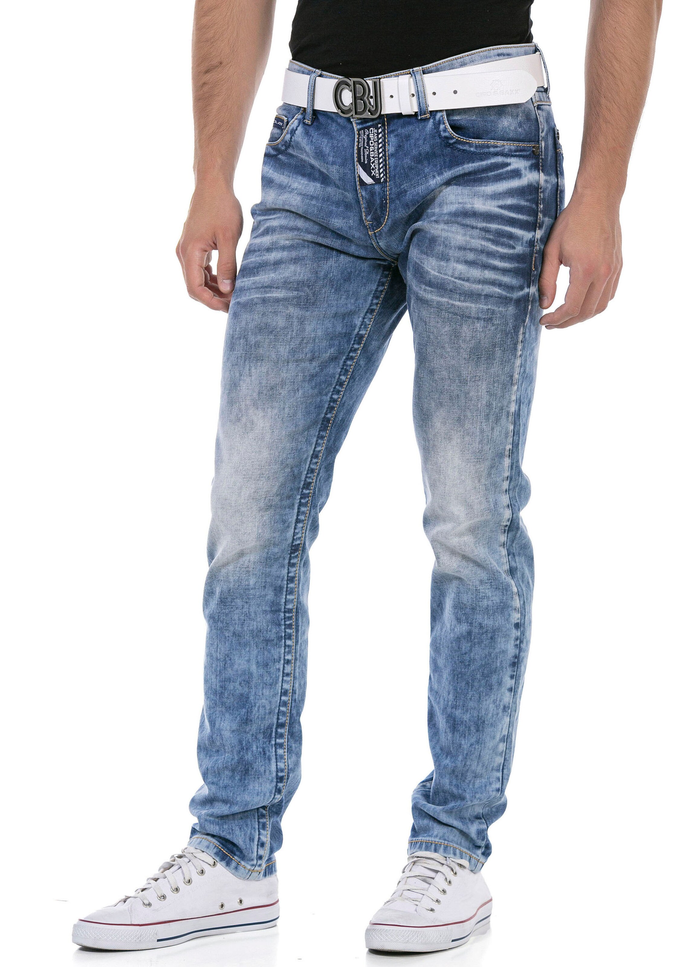 CIPO & BAXX Regular Jeans in Blue