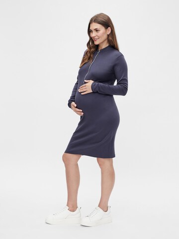 MAMALICIOUS Jurk 'Mila Lia' in Blauw