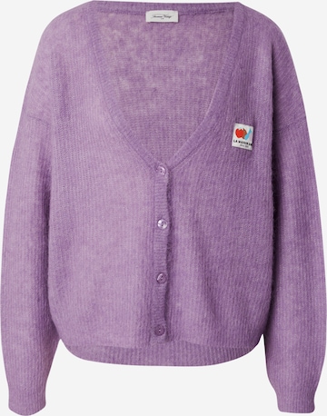 purpurinė AMERICAN VINTAGE Kardiganas 'NENYBAY': priekis