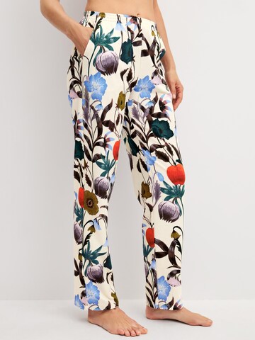 CALIDA Pyjamabroek 'Alpine M&M' in Beige
