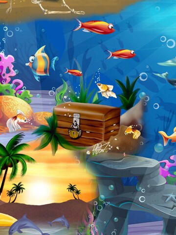 Hawaiihemdshop.de Regular fit Overhemd 'Ocean of Hawaii' in Blauw