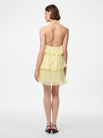 PIECES Kleid in Gelb