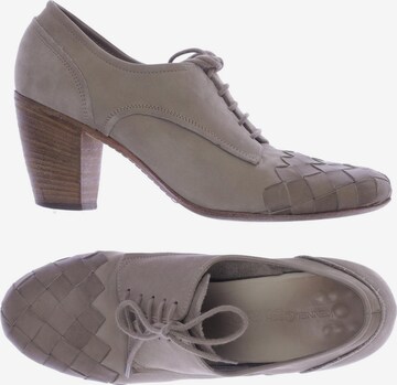 Kennel & Schmenger Flats & Loafers in 39 in Grey: front