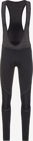 Löffler Skinny Workout Pants in Black: front