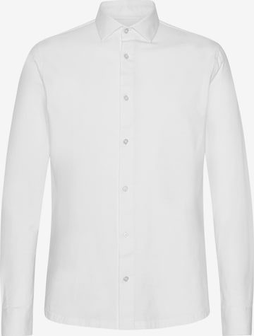 Clean Cut Copenhagen Regular Fit Hemd in Weiß: Vorderseite