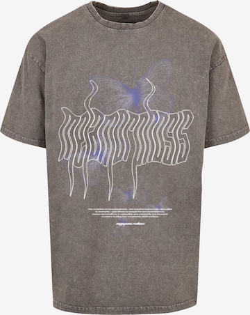 MJ Gonzales T-Shirt 'Metamorphose' in Grau: predná strana
