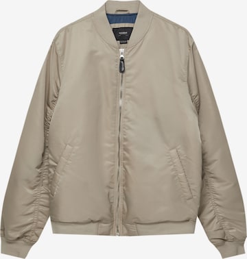 Veste mi-saison Pull&Bear en beige : devant