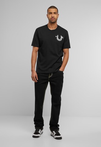 Maglietta 'Warped' di True Religion in nero