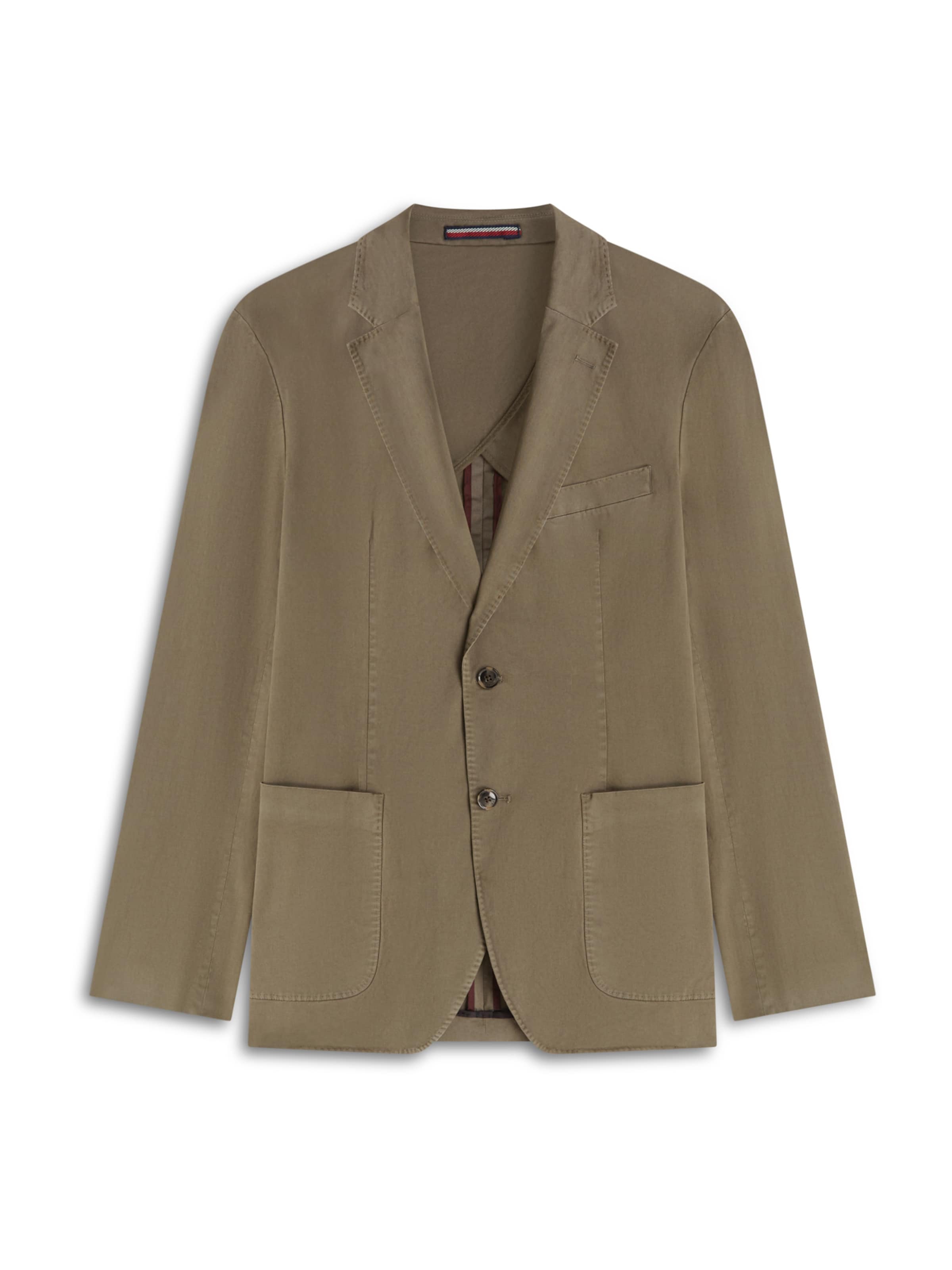 žalia TOMMY HILFIGER Standartinis modelis Klasikinis švarkas: priekis