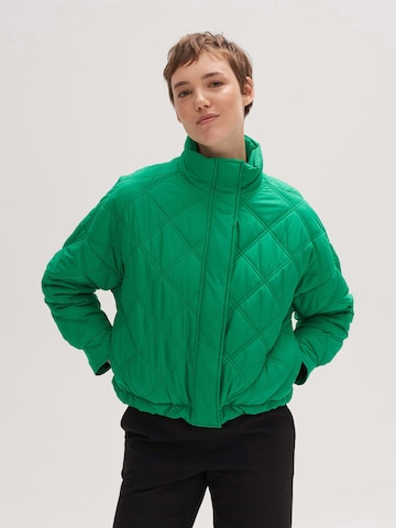 OPUS Between-season jacket 'Holise' in Green: front