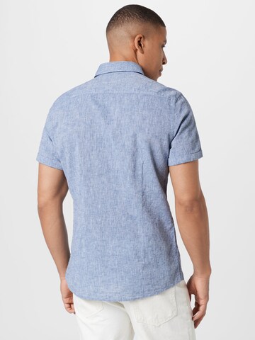 Coupe regular Chemise 'Corvin' STRELLSON en bleu