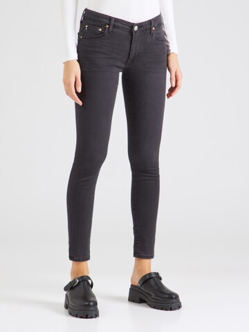 AG Jeans - Skinny Vaquero en negro: frente