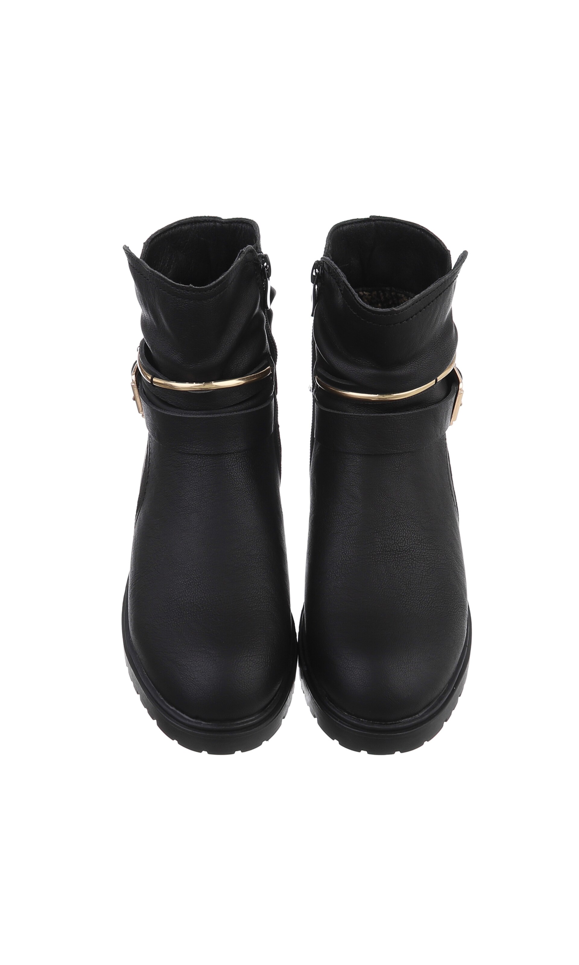 Ital-Design Ankle Boots in Black