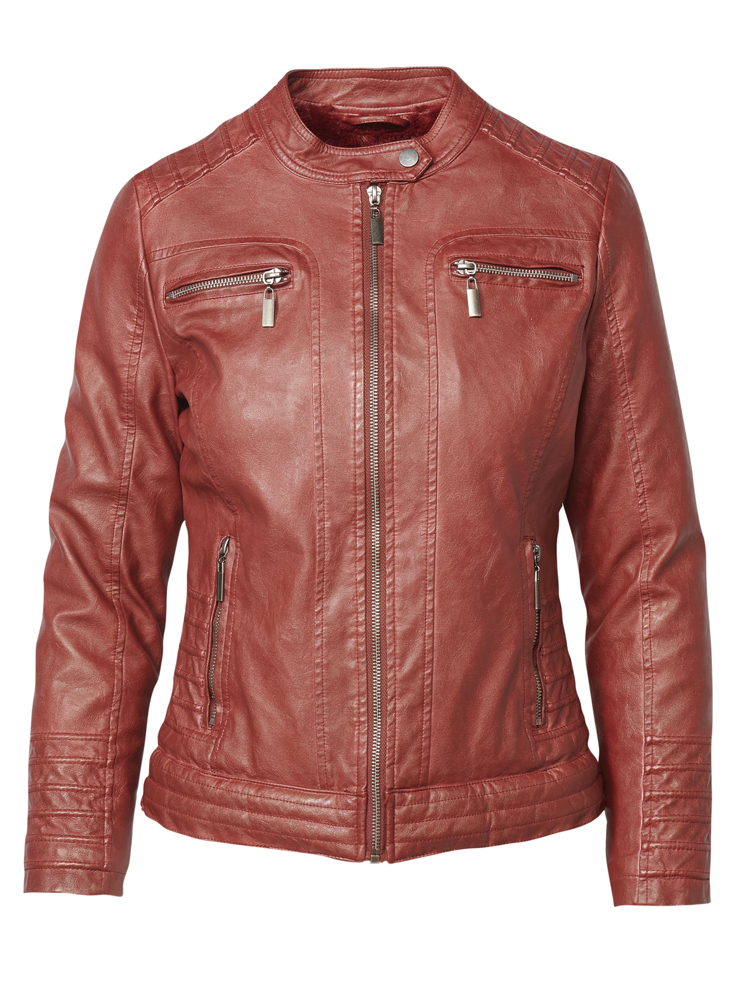 KOROSHI Välikausitakki värissä punainen: etupuoli