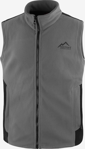 normani Bodywarmer 'Barrie' in Grijs: voorkant