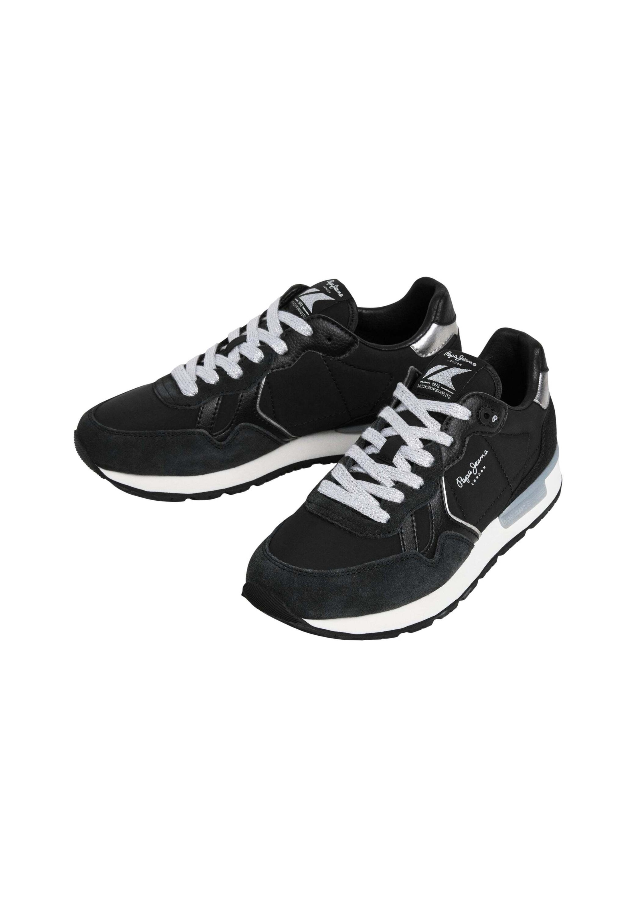 Sneaker bassa 'Brit Elite' di Pepe Jeans in nero