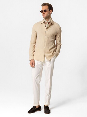 Antioch Regular fit Button Up Shirt 'Orazio' in Beige