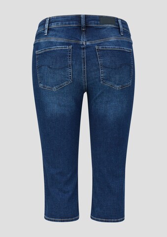 Coupe slim Jean 'Catie' QS en bleu