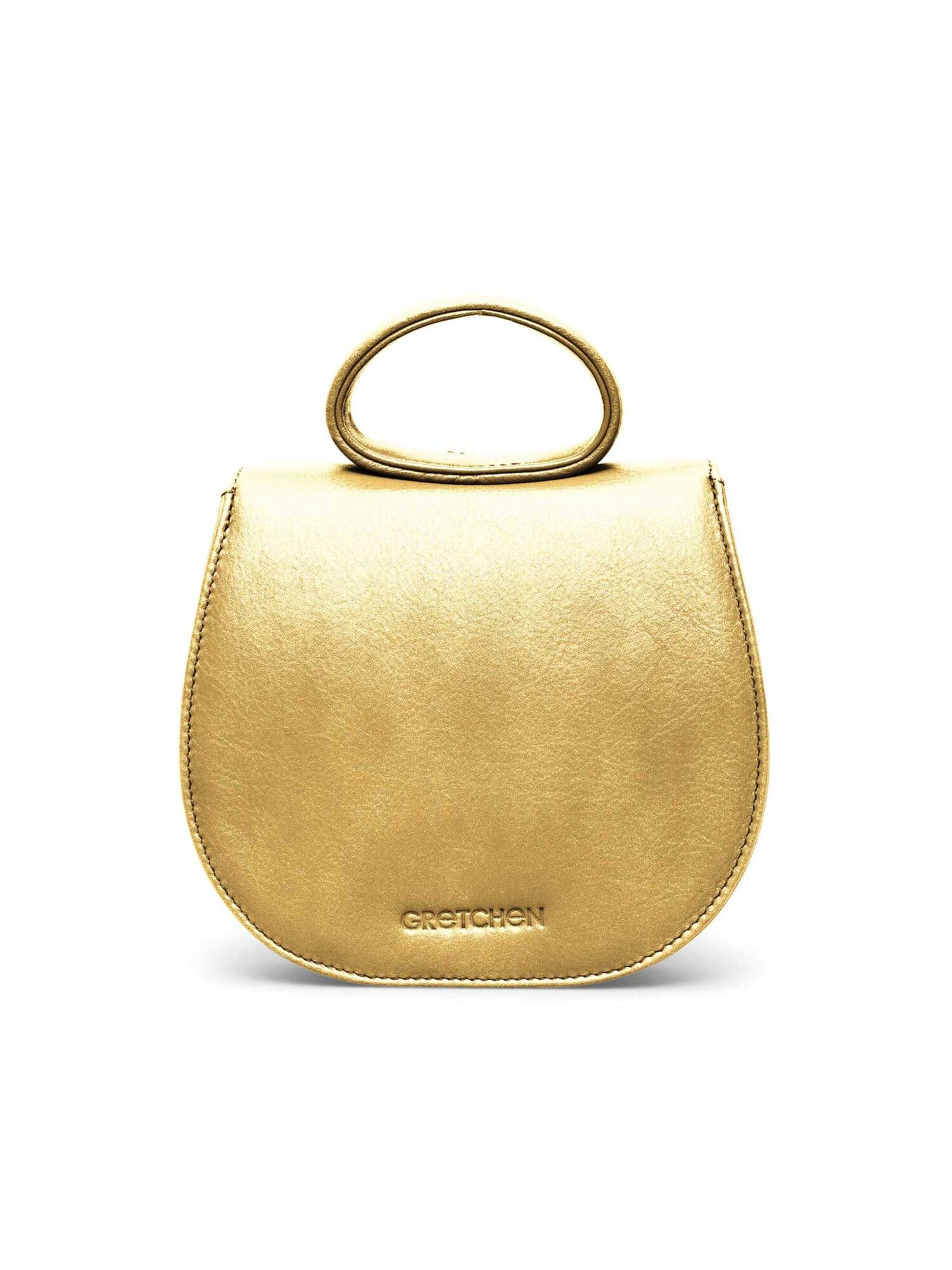 Gretchen Handbag 'Ebony' in Gold