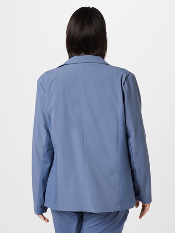 KAFFE CURVE Blazer 'Jia' in Blue