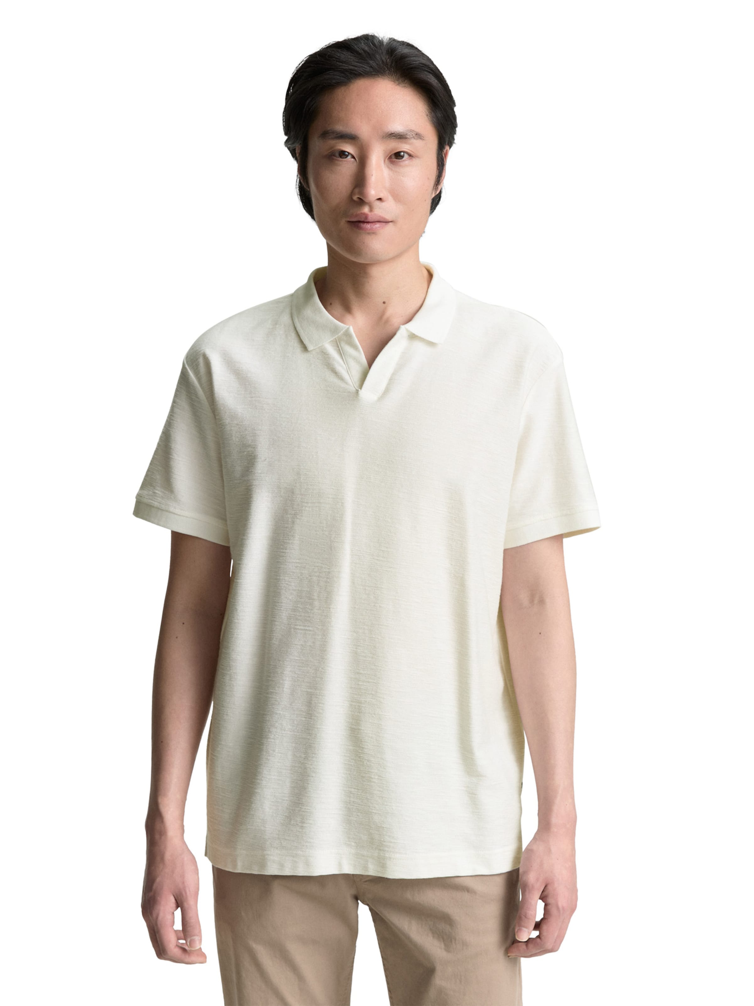 TOM TAILOR Shirt in White: front