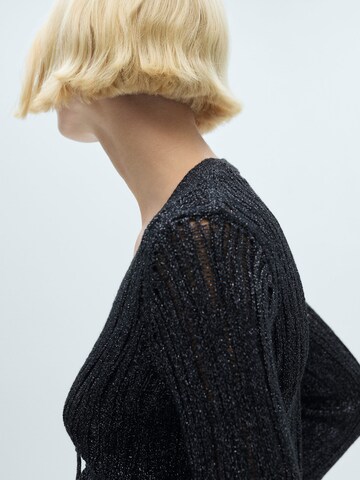 MANGO Strickjacke 'Lasso' in Schwarz