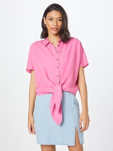 Noisy may - Blusa 'IDA' en rosa: frente