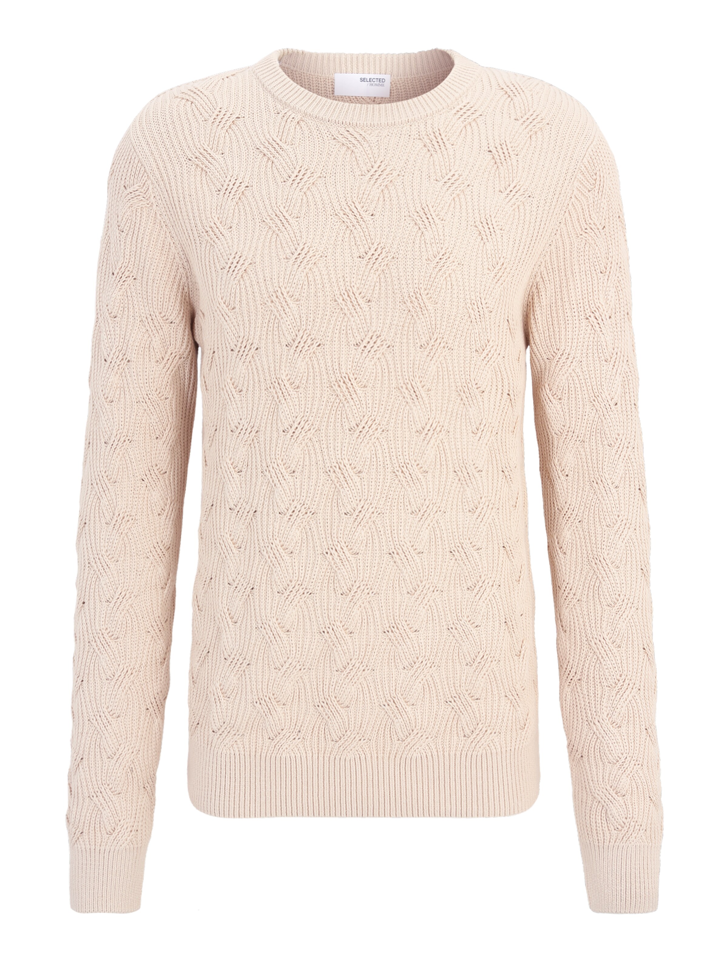 SELECTED Pullover in Beige: Vorderseite