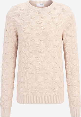 SELECTED Pullover in Beige: Vorderseite