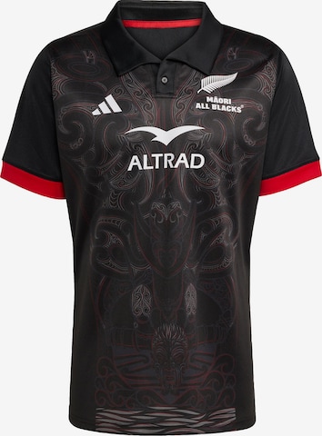 ADIDAS PERFORMANCE - Camiseta de fútbol 'Māori All Blacks' en negro: frente