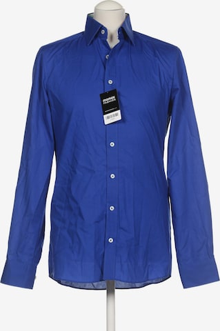 Marvelis Button Up Shirt in M in Blue: front