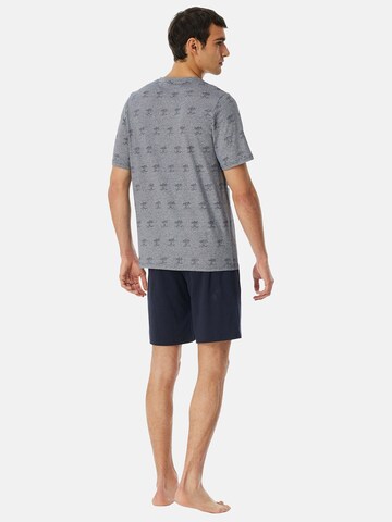 SCHIESSER Short Pajamas in Blue