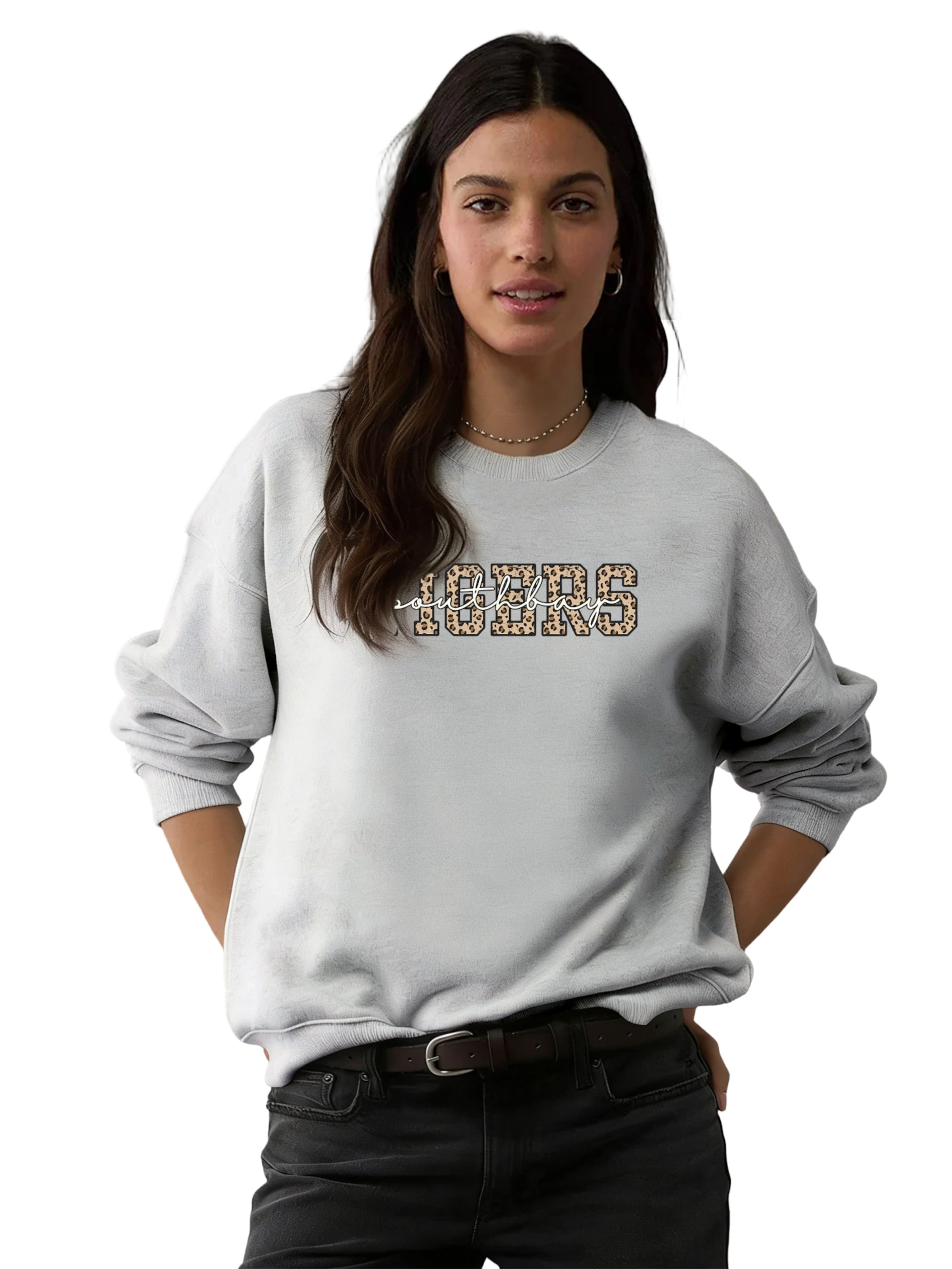 GORHEY - Sudadera en gris: frente