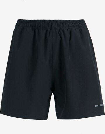 ENDURANCE Regular Sportshorts 'Gatun' in Schwarz: predná strana