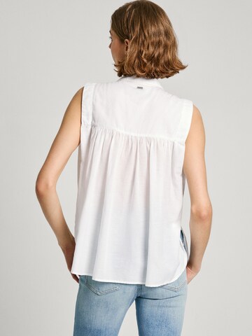 Camicia da donna 'Mina' di Pepe Jeans in bianco